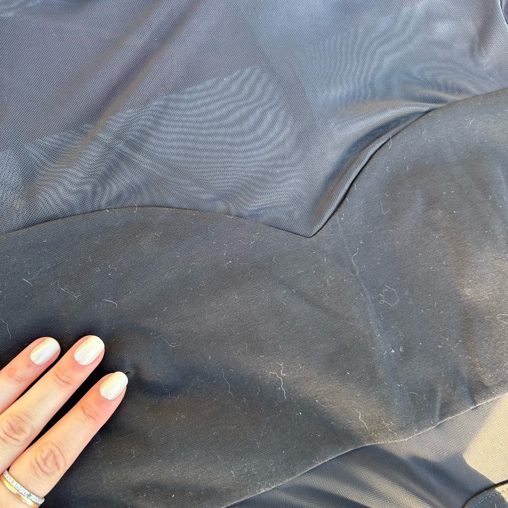 Black Mesh Lulus Deess - Picture 5 of 7